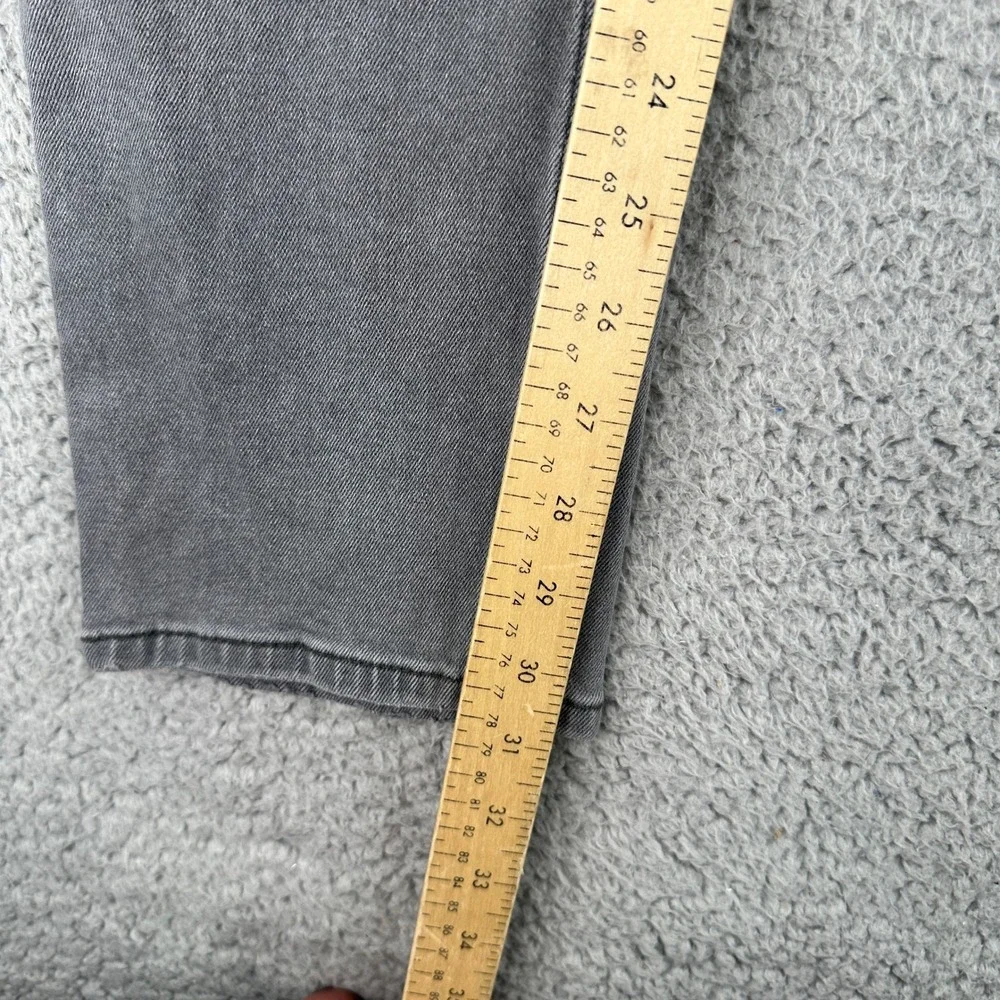 Ksubi Chitch‎ Slim Fit Jeans 35 Faded Black Gray Denim Button Fly KDFMA19858.BLK